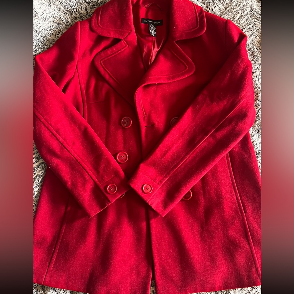 Double Breasted Peacoat